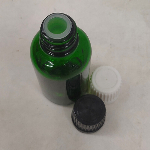 30Ml Green Glossy Glass Bottle With Euro Cap Capacity: 30 Milliliter (Ml)