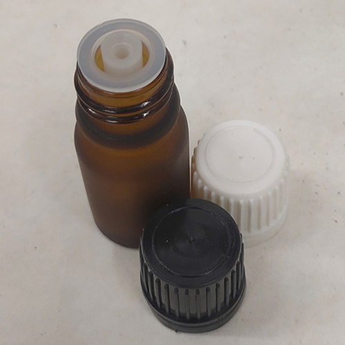 5Ml Amber Frosted Glass Bottle With Euro Cap Capacity: 5 Milliliter (Ml)