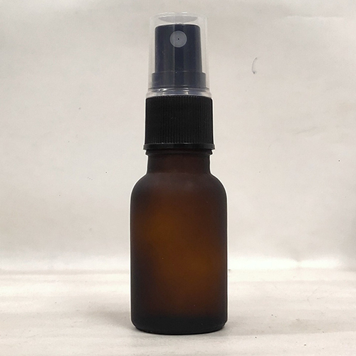 15Ml Amber Frosted Glass Bottle With Mist Spray Capacity: 15 Milliliter (Ml)