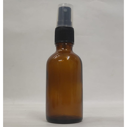 50Ml Amber Glass Bottle With Mist Spray Capacity: 50 Milliliter (Ml)