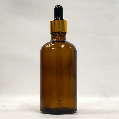 100Ml Amber Glass Bottle With Dropper Capacity: 100 Milliliter (Ml)