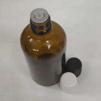 100Ml Amber Glass Bottle With Euro Cap Capacity: 100 Milliliter (Ml)