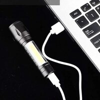 Groeien Flashlight Plus Desk Lamp with Zoom Torch Light with 3 Modes Adjustable for Emergency Lights