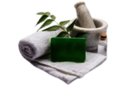 Neem Tulsi Soap - Herbal Skin Cleanser, Antibacterial & Antifungal Properties, Anti-inflammatory & Moisturizing Effects, Natural Insect Repellent