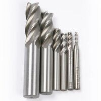 Cutting Bit - High Speed Steel, 0.50mm To 60mm Size, Silver Color | Metal Drilling - Straight Shank Design