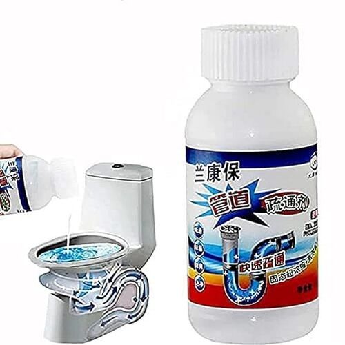 Aspix Pipe Dredging Agent Pipe Block Remover Instant Action/drain Cleaner Powder, Powerful Sink And Drain Cleaner,powder Agent For Kitchen Toilet Pipe Dredging,