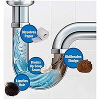 Aspix Pipe Dredging Agent Pipe Block Remover Instant Action/Drain Cleaner Powder, Powerful Sink and Drain Cleaner,Powder Agent for Kitchen Toilet Pipe Dredging,