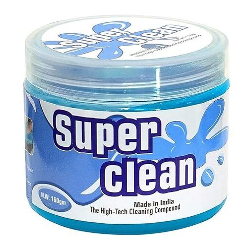 BIRZAR Super Clean Magic Gel -160 GRM Cleaner for Car Interior, Keyboard, Computer, Laptop, Home & Office Window Dust Remover Flexible Reusable Soft Glue(Multicolour) (Pack of 1)