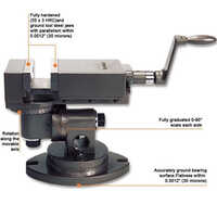 Universal Vices - Super Precision - Dimension (l*w*h): Length: 150 Mm Width: 75 Mm Height: 50 Mm