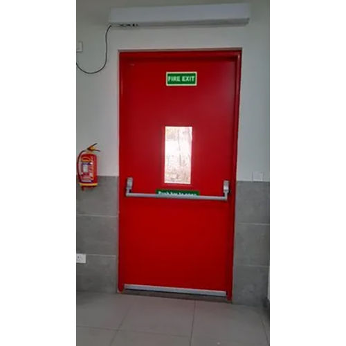 Emergency Fire Exit Single Door Application: Industrial