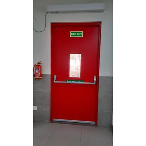 Metal Fire Doors Design: Plain