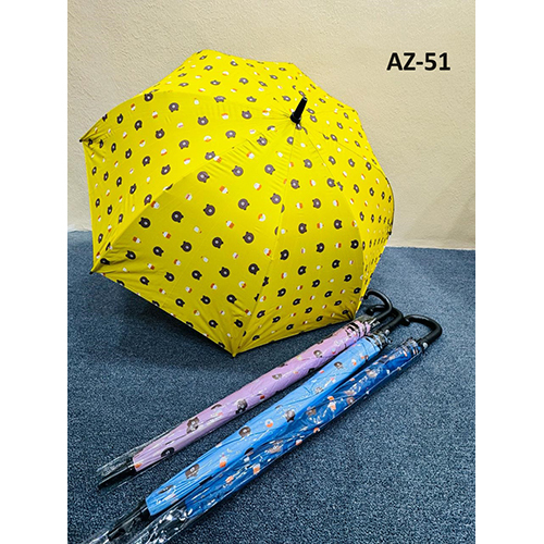 AZ-51 70Cm FRP Teddy Print UV Umbrella