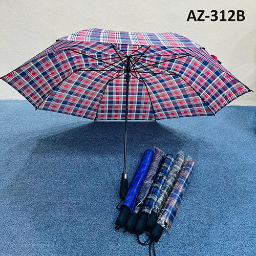 Az-312B Shahenshah Checks Mix Umbrella - Color: As Per Requirment