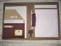 Jute File Folder