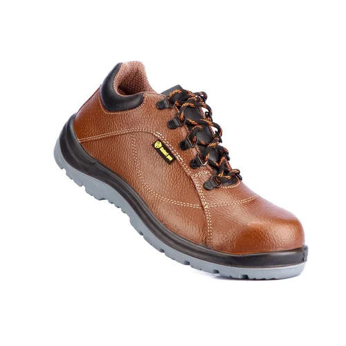 Brown Leather Safety Shoes Warranty: Yes