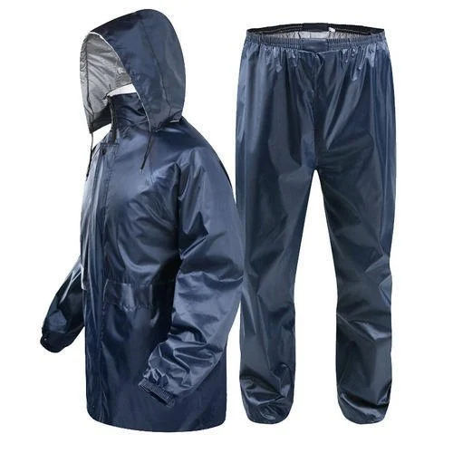 Nylon Hooded Raincoat