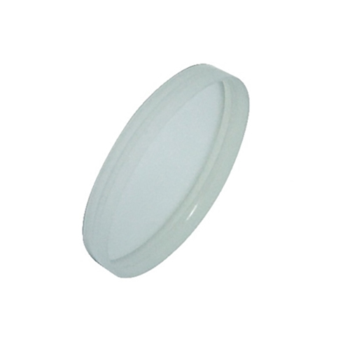 CF Caps - Plastic Material, Custom Size Requirements, White Color | Industrial Usage Efficiency