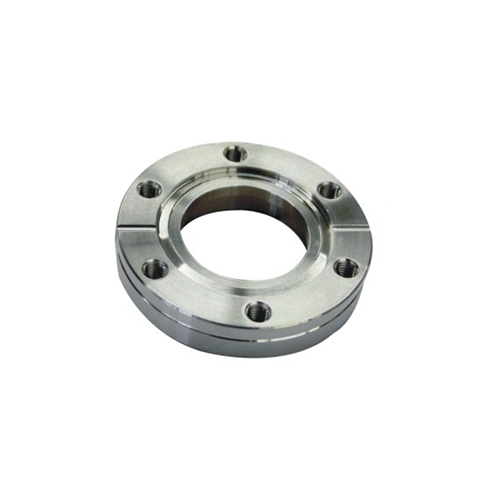 CF Bored Flanges - Steel Material, Custom Size, Silver Finish | Ideal for Industrial Applications