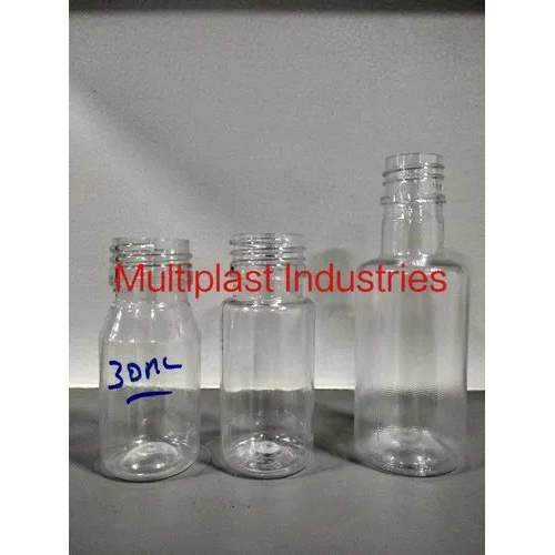 Round Pet Plastic Bottles