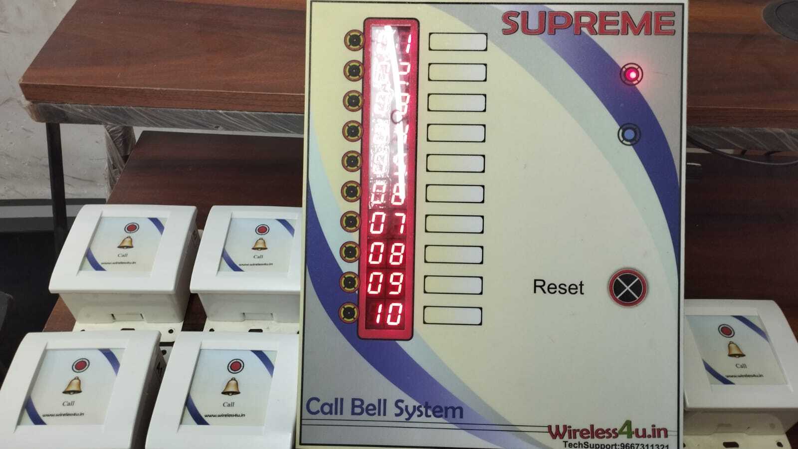 supreme disceate sound call bell system