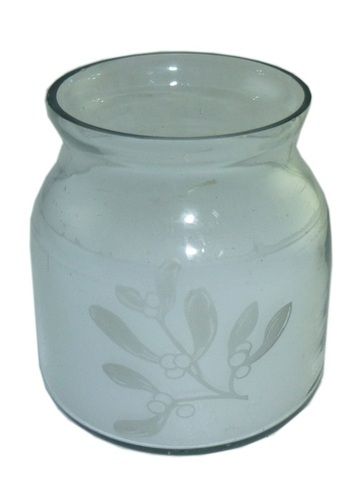 13 Cm Round Glass Votive