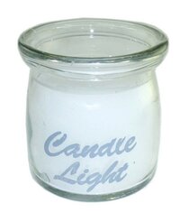Silver Candle Holder Votive Glass - Color: Transparent