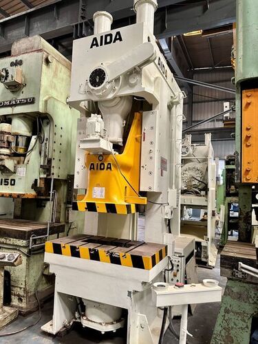 1356 Aida C Frame Single Crank Press Application: Industrial