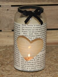 Glass Candle Holder With Mosai - Color: Different Colors Available