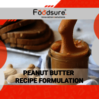 Peanut Butter Recipe Formulation