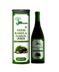 Neem Karela Jamun Juice - Natural Herbal Blend | Cold-pressed, Antioxidant-rich, Multi-benefit Health Tonic