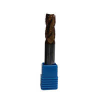 Solid Carbide Roughing End Mill - 16mm Round Shape | Semi-automatic, Industrial Use, High Hardness, Efficient Material Removal