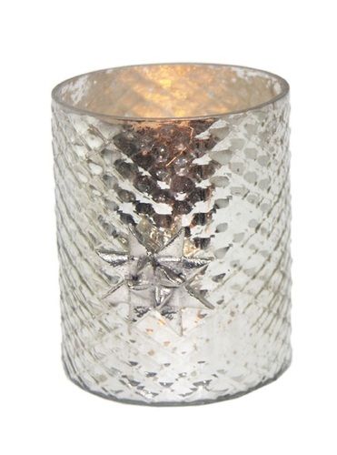 12 cm Glass Votive Candle Holder