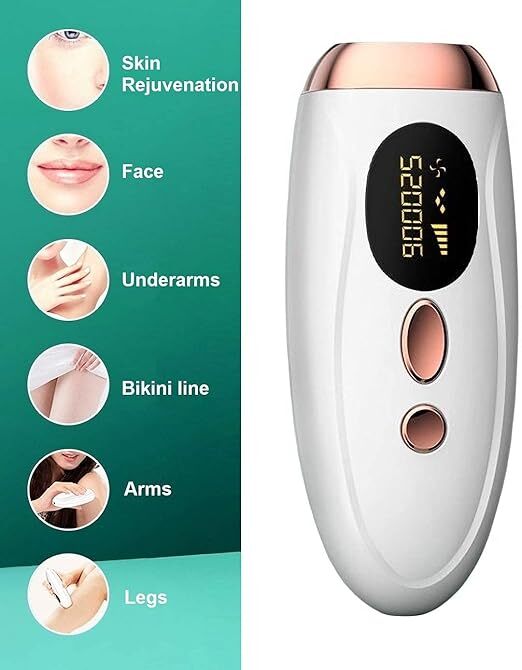 Mitsico IPL Laser Hair Removal Machine for Women & Men, At-Home Permanent Hair Removal