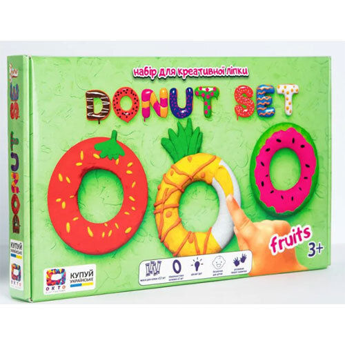 Set For Creative Modeling Donut Set Fruits - Product Type: Figurine