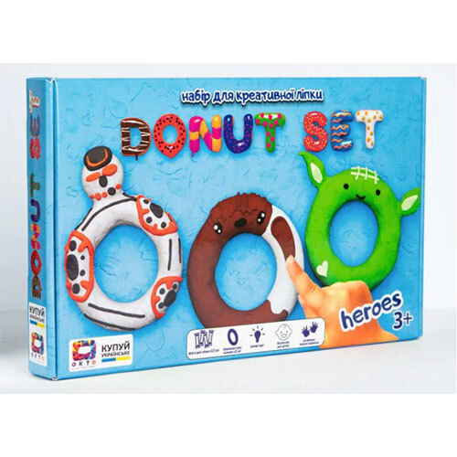 Set For Creative Modeling Donut Set Heroes - Product Type: Figurine