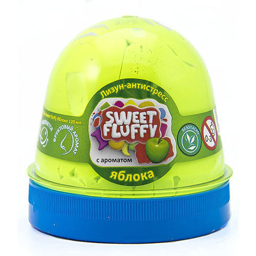 Sweet Fluffy Slime Tm Mr.boo Apple - Weight: 120 Grams (G)