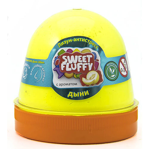 Sweet Fluffy Slime Tm Mr.Boo Melon - Weight: 120 Grams (G)