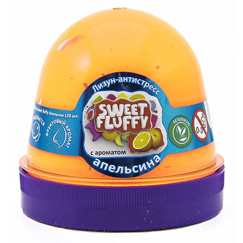 Sweet Fluffy Slime tm Mr.Boo Orange