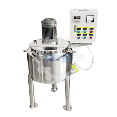 Mixing And Melting Tank - Durable Stainless Steel, Computerized Automatic Control | Efficient Mixing for Food, Pharmaceuticals, Cosmetics, Chemical Industries