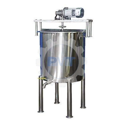 Liquid Mixing Tank - High-Quality Stainless Steel, Semi-Automatic Control, Ideal for Pharmaceuticals and Food & Beverage Industries