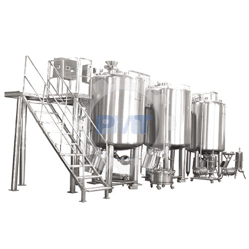 Automatic Syrup Manufacturing Plant - Material: Stainless Steel