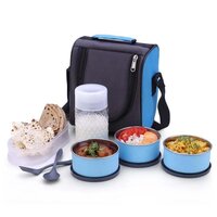 LUNCH BOX WITH FABRIC BAG