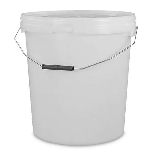 20Ltr White Plastic Bucket