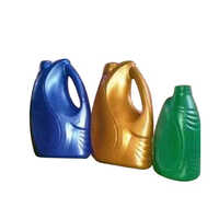 Plastic Engine Oil Can - Color: Multicolor