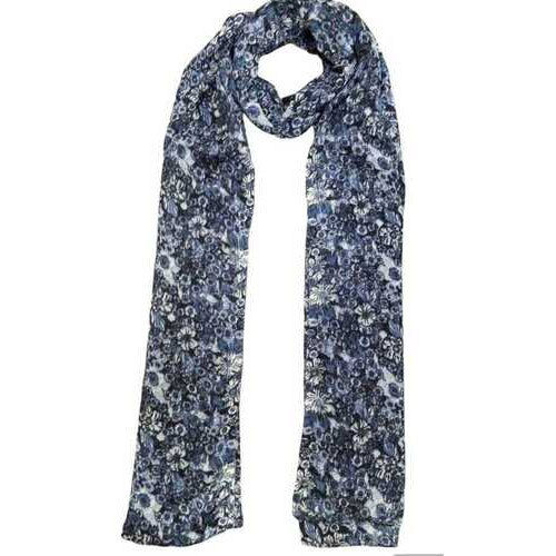 Voile Flower Printed Scarf