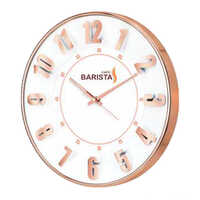 Barista Wall Clock 3d Dial Gender: Unisex