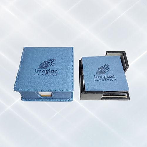 Blue Imagine Gift Set Of Coaster And Slip Holder