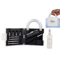 Silver Lock Shaped Tool Kit