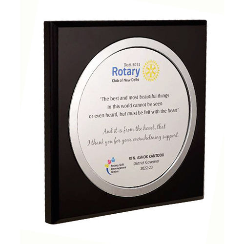 Rotary Club Wooden Memento