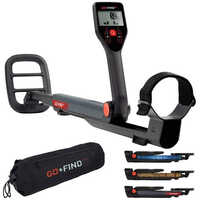 Go Find 20 Gold Metal Detector - Color: Black